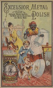 Excelsior fémfényező (chromolitho) alkotó: American School