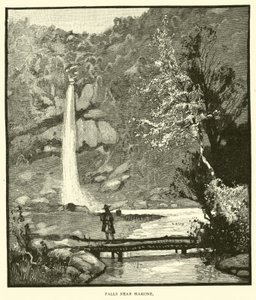 Vízesés Hakone közelében alkotó: American School