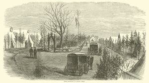 Kilencedik hadtest tábori kórháza, 1865. március alkotó: American School