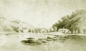 Fort St Davis és a Schuylkill Rapids, 1912 körül alkotó: American School