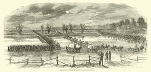 Franklins-hadosztály átkel a Rappahannockon, 1862. december alkotó: American School