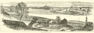 Fredericksburg, Falmouthból, 1862. november alkotó: American School