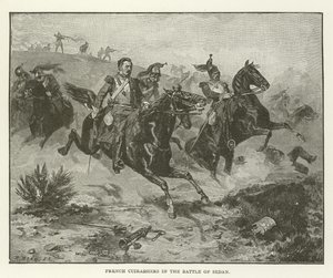 Francia cuirassiers a sedani csatában alkotó: American School