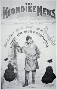 A „The Klondike News” címlapja alkotó: American School