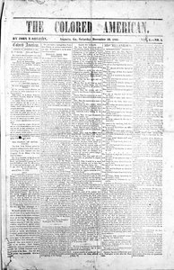 A Színes amerikai címlapja, 1865. december 30. (nyomtatott) alkotó: American School