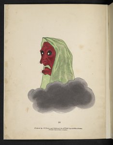 Frontispiece, Vörös arcú kísértet, a 