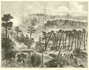 Gearys támadás a Dug Gap ellen, 1864. május alkotó: American School