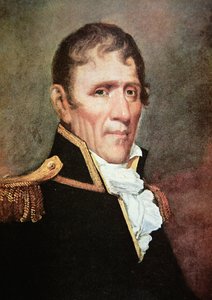 Andrew Jackson tábornok (színes litó) alkotó: American School