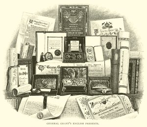 General Grants angol ajándékokat ad alkotó: American School