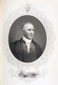 Samuel Houston tábornok, „The History of the United States”, 20. évf. II, Charles Mackay, dagerrotípiából metszett (metszet) alkotó: American School