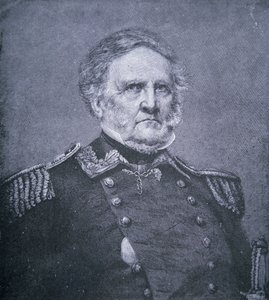 Winfield Scott tábornok (1786-1866) (metszet) alkotó: American School