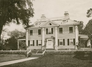 George Washington főhadiszállása, Cambridge (fénynyomat) alkotó: American School