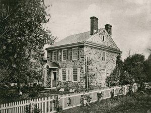 George Washington főhadiszállása, Valley Forge (fotónyomat) alkotó: American School
