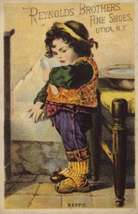 Lány furcsa szandált visel alkotó: American School