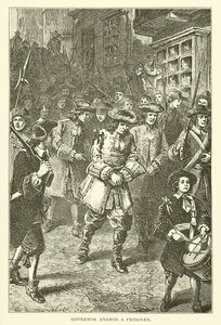 Andros kormányzó fogoly, 1689 alkotó: American School