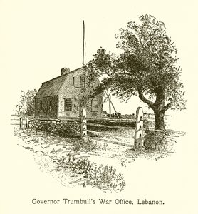Trumbulls kormányzó hadihivatal, Libanon, Connecticut alkotó: American School