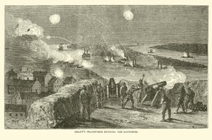 Szállításokat biztosít az akkumulátorok működtetéséhez, 1863. április alkotó: American School