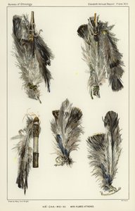 Ha-Cha-Mo-Ni with plumes attached alkotó: American School