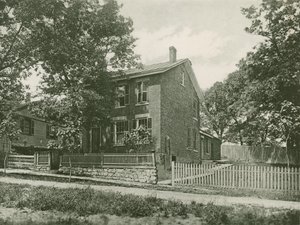 Ulysses S Grant otthona 1861-ben (fotogravír) alkotó: American School