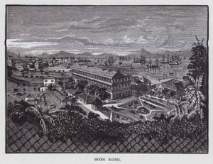 Hong Kong (metszet) alkotó: American School