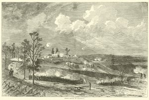 Csuklós támadás Allatoona ellen, 1864. október alkotó: American School
