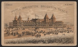 Hotel Trade Card (színes gravírozás) alkotó: American School