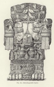 Huitzilopochtli (hátul) alkotó: American School