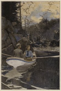 Illusztráció a Szabadnapok és más kitérőkhöz (színes litográfia) alkotó: American School