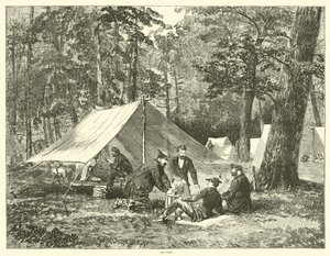 A táborban 1863. júl alkotó: American School