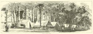 A Warrenton Springs-i táborban, 1863 októberében alkotó: American School