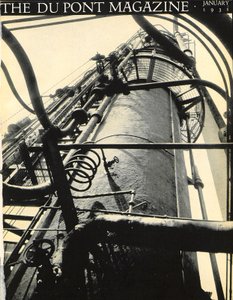 Ipari üzem, a DuPont Magazin címlapja, 1931. január alkotó: American School