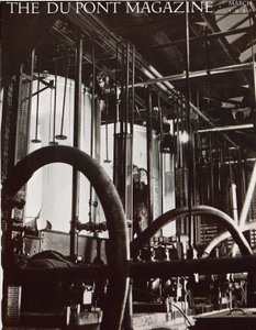 Ipari üzem, a DuPont Magazin címlapja, 1931. március alkotó: American School