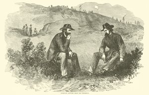 Interjú Grant és Pemberton között, 1863. július alkotó: American School