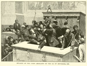 A Corps Legislatif megtámadása 1870. szeptember 4-én alkotó: American School