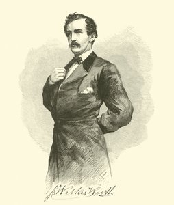 J Wilkes Booth, 1865. április alkotó: American School