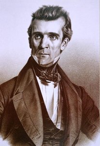 James Knox Polk (1795-1849) (litho) alkotó: American School