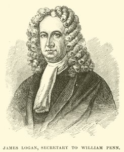 James Logan, William Penn titkára (metszet) alkotó: American School