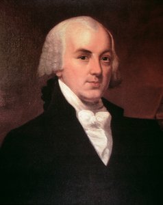 James Madison (1751-1836) (színes litó) alkotó: American School