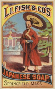 Japán férfi kezében szappant alkotó: American School