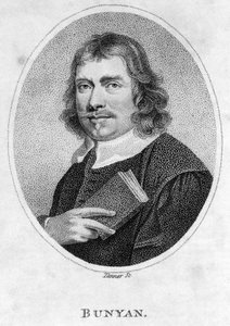 John Bunyan (1628-88) a Pilgrims Progress elődje, 1805 alkotó: American School