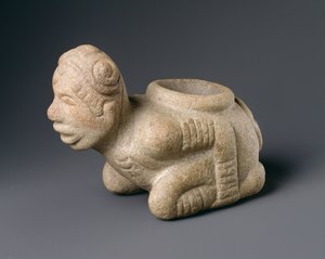 Térdelő rab Effigy Pipe, Mississippiből alkotó: American School