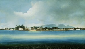 Lahina, Maui, Hawaii-szigetek (olaj, vászon) alkotó: American School
