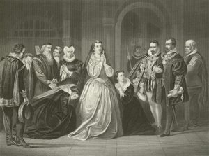 Mária, a skót királynő utolsó pillanatai, 1587 alkotó: American School