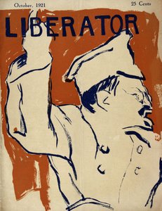 Leon Trockij (Trockij) (1879-1940) – a „Liberator”-ban 1921. okt. alkotó: American School