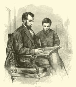 Lincoln otthon, 1865. április alkotó: American School