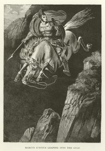 Marcus Curtius beugrott az Öbölbe alkotó: American School