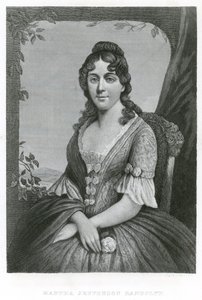 Martha Jefferson Randolph (metszet) alkotó: American School