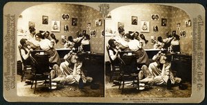 McCarthys Wake (3. rész), 1899 (sztereográf) alkotó: American School