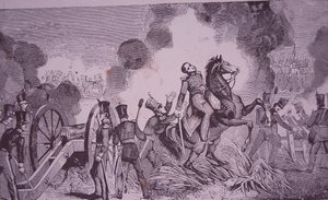 Mexikói-amerikai háború (1846-48), Palo Alto-i csata és Ringgold őrnagy halála alkotó: American School