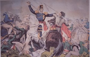 Mexikói-amerikai háború (1846-48), Harney ezredes harca a Veracruz melletti Madelinnél alkotó: American School